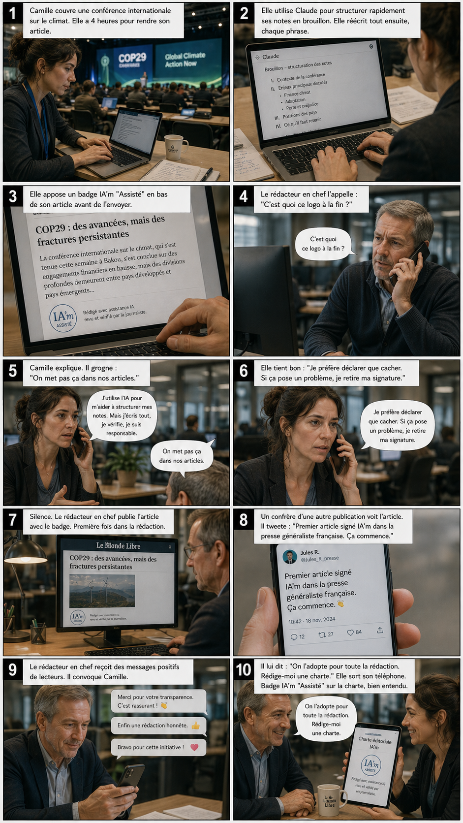 Cas d'usage journaliste